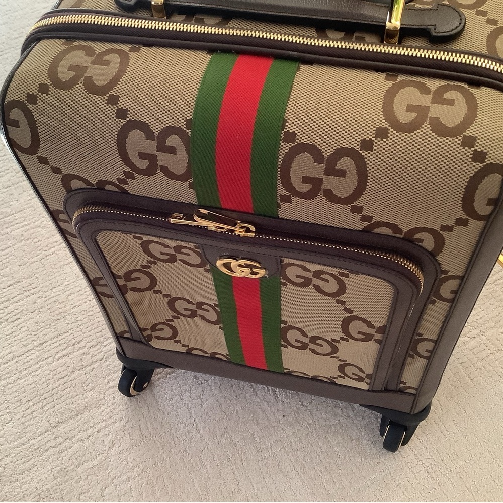 Gucci Jumbo GG rolling Trolley Carry on Bag